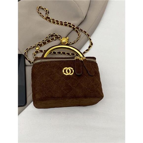 Quilted Top Handle Crossbody Bag - Picture 4 of 4